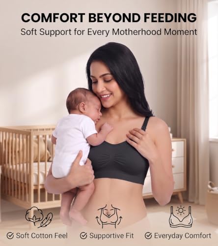 Image of DClub Comfort Revolution Seamless Bra -Easy lite Full-Coverage Wireless Everyday Bra with Soft Comfort with Removable Pad.