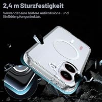 Fhyeugfy Magnetisch Case für Poco X8 Pro Hülle mit Schutzfolie für Panzerglas Displayschutzfolie,Kompatibel mit MagSafe Stoßfest Schutzhülle Handyhülle – Ansicht 3