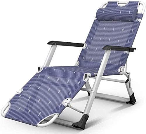 Chaises Longues de Jardin Pliables Transat Inclinable de Patio Supportant 200kg