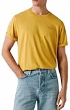 T-shirt manica corta in cotone lavato