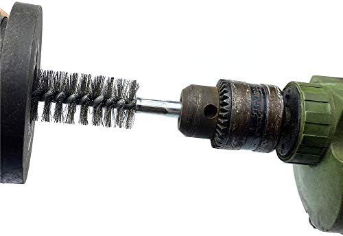 Miniatura 4 de Juego de 6 cepillos de limpieza de tuberías de acero inoxidable, cepillo de tubería de acero inoxidable para piezas de automóvil, botellas, tubos,