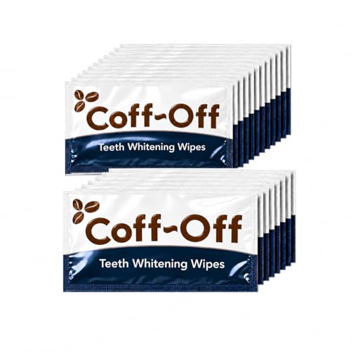 Element 717 Coff-Off Teeth Whitening Wipes - Cool Mint Flavor - 24 Wipes