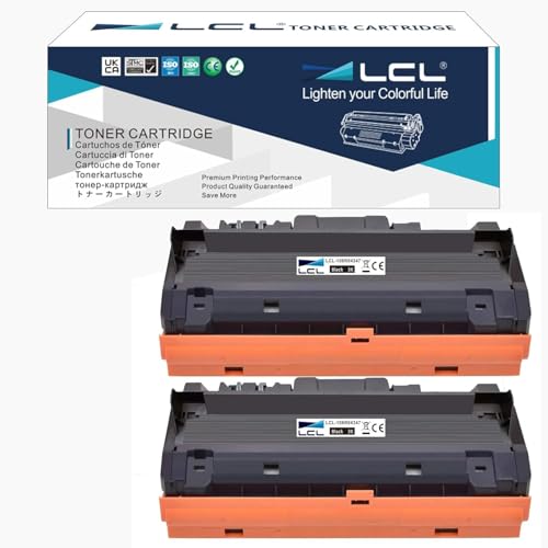 LCL B205 B210 B215 Negro Capacidad estándar 3000 páginas Cartucho de Tóner Reemplazo para Xerox 106R04347 106R04346 para Xerox B205 B205MFP B205NI B210 B210DN B210DNI B215 B215MFP B215DNI (2 Pack)