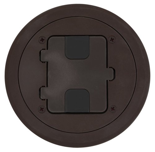 Bryant Electric RF406BN Floor Box Kit, Brown