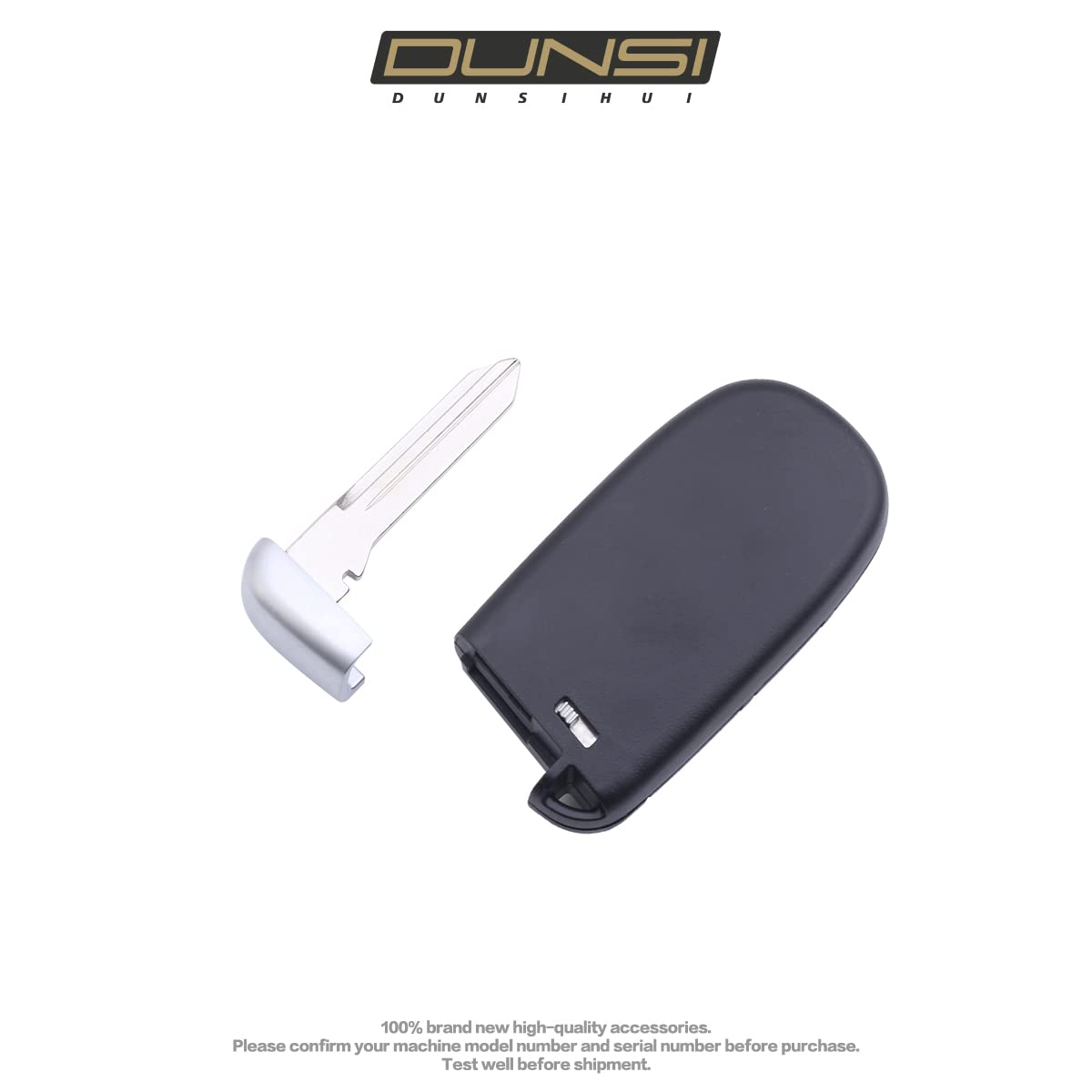 DUNSIHUI M3N-40821302 - Telecomando per auto con telecomando di controllo senza chiave, 433 MHz, 3 pulsanti, ricambio per veicoli Journey Durango Dart M3N40821302