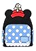 Loungefly Women's Backpack, Minnie Mouse Retro Polka Dot, Medium (LF-WBBK0961)