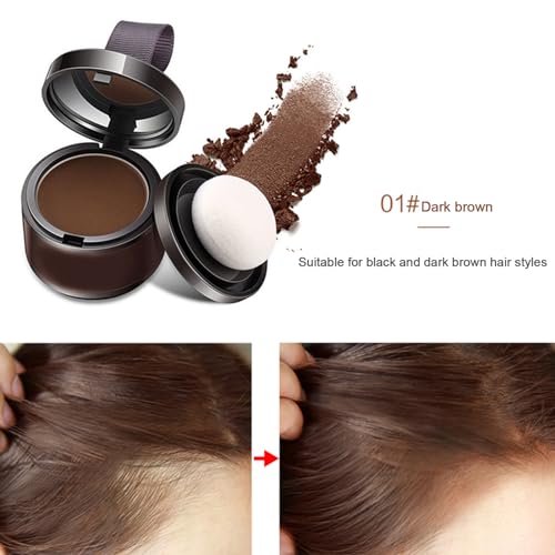 Pó De Linha Fina Esconde Instantaneamente A Perda De Cabelo,Pó De Retoque Raiz Para Cabelos Finos,To