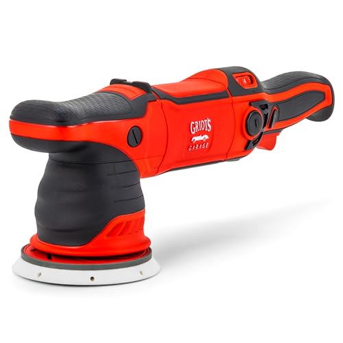 Griot's Garage 10915 G15 Long-Throw Orbital Polisher, 1100-Watt Buffer Machine for Car Detailing and Polishing, Swirl and Scratch Removal, 5 Inch Variable Speed, 15mm Orbit Size