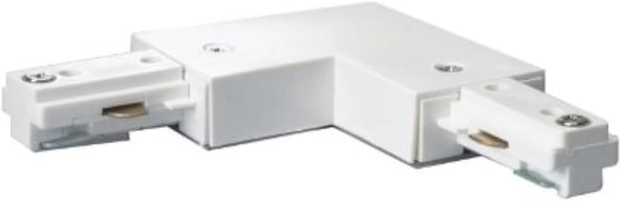 Nuvo Lighting TP146 Traditional Connector from Track Parts Collection in White Finish