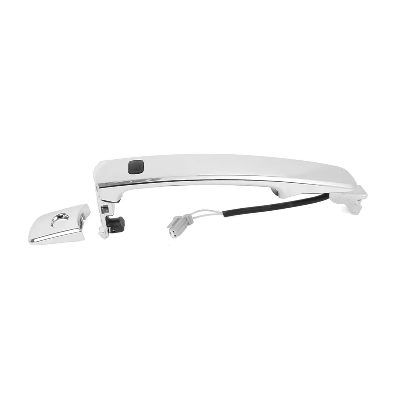 TNTGEBFVBG Universal Car Exterior Door Handle for Nissan for Murano for Rogue 2003 2004 2005 2006 2007 2008 2009 Door Handle Front Driver Side Outside Chrome for Smart Entry