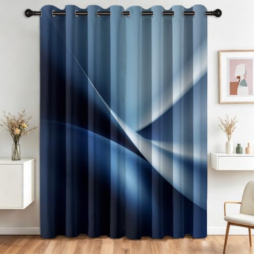 Cortinas de dormitorio para niños con ojales que bloquean la luz solar y del exterior 2