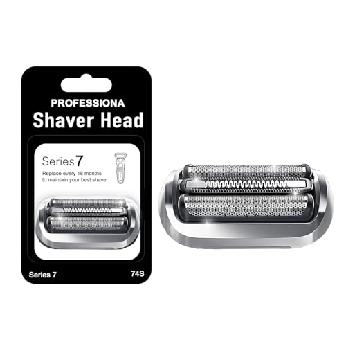 74S Series 7 Electric Replacement Shaver Head Accessories Series 7 Electric Shaver blade Compatible with Braun Series 7 7120s, 7125s, 7127cs, 7171cc, 7175cc, 7185cc and 7189cc