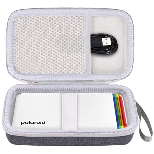 Khanka pour Polaroid Hi-Print - 2nd Generation/Polaroid Hi-Print 2x3 Pocket Photo Imprimante Étui Rigide de Transport avec Poignée, Étui Uniquement
