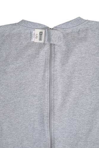 Gertex Adult Adaptive, Anti-Strip Back-Zip Lightweight Romper Designed for Special Needs, Disabilities | 100% Organic Cotton3