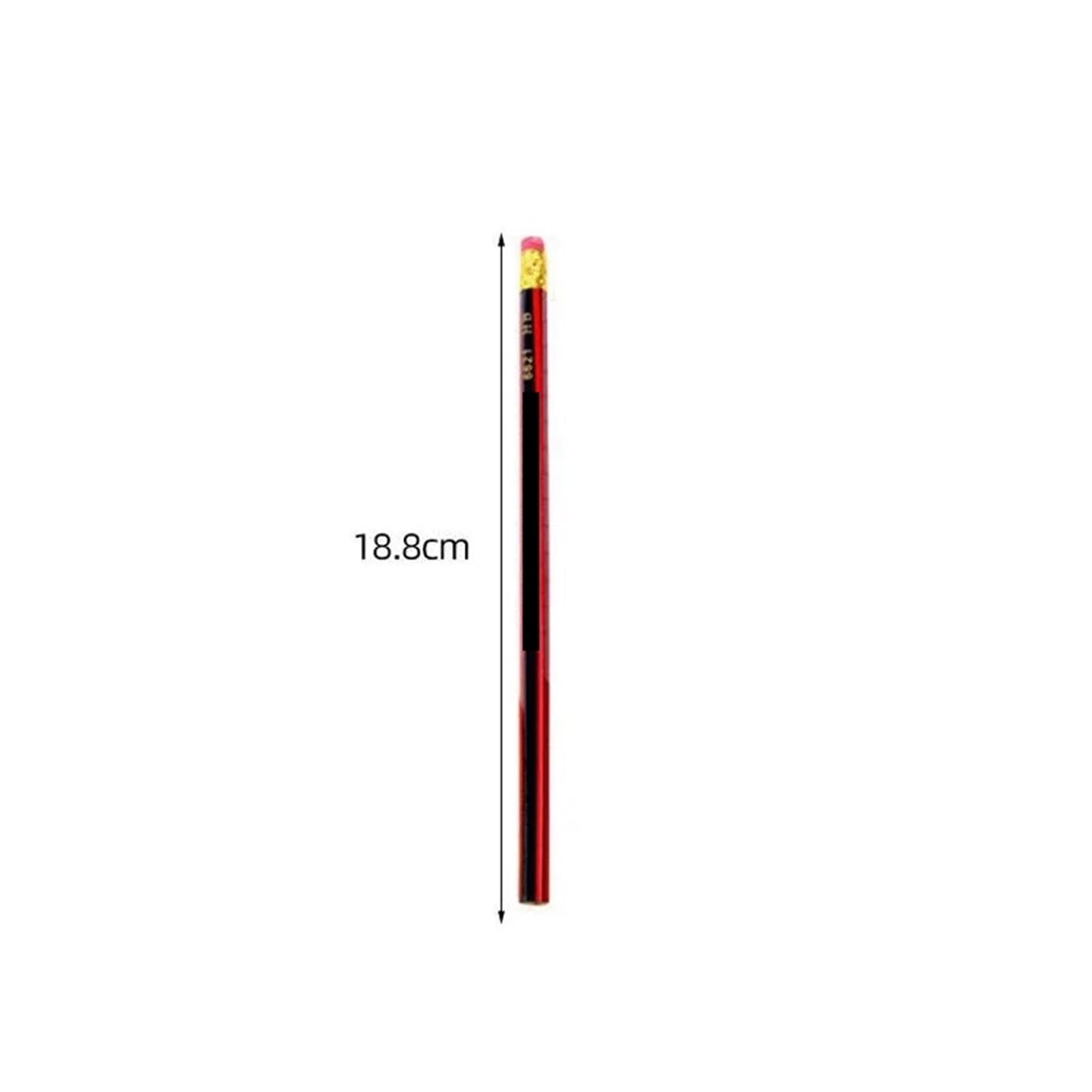 Generisch 50/100 Teile/los Skizze Bleistift Holz Bleistifte HB mit Radiergummi(HB 100pcs)