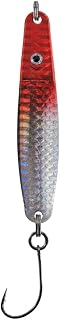 Dega Jenzi Lars Hansen Jumper - Anzuelo para truchas de mar (8 cm, 25 g), Color Plateado y Rojo