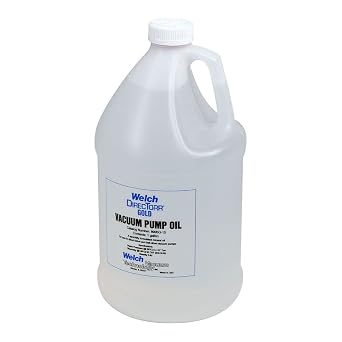 Welch 8995G-15 Vacuum Pump Oil, Gold; 1 Gallon