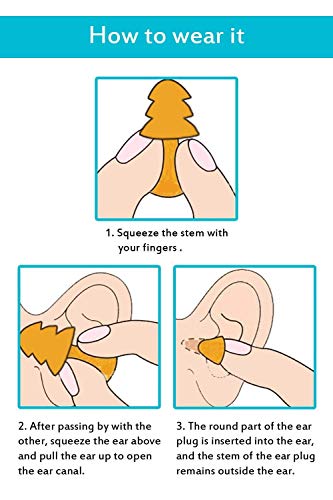 Oordopjes, silicone, 12 paar oordopjes, met opbergdoos, flexibele oordopjes, waterdichte oordopjes, voor zwemmen, reizen en slapen - Image 5