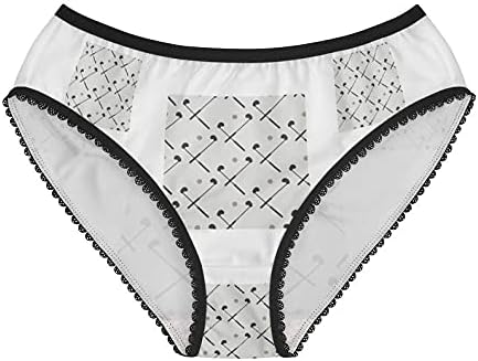 Golf Clubs And Ball Panties, Golf Clubs And Ball Underwear, Briefs, Cotton Briefs, Funny Underwear, Panties For Women