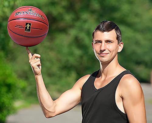 Ronding Basketball 29.5" Outdoor Indoor Nba Official Size 7 Basketball (Brown) #TOP5