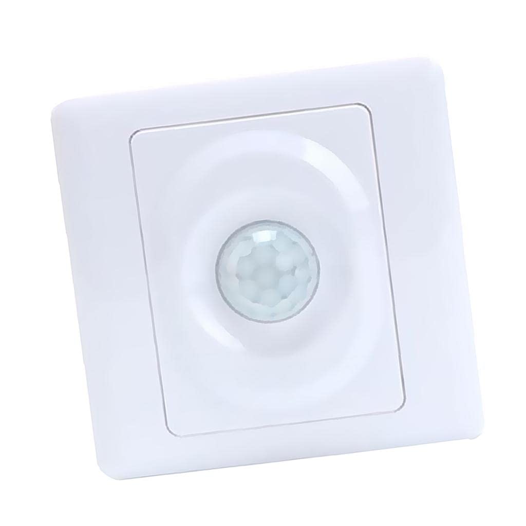 MJH Motion Sensor Fan Light Switch Time Delay Detector Bulb Fan AC110