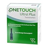 one touch ultra teststreifen ausser handel  OneTouch Ultra Plus Blutzuckerteststreifen, 1X50 St