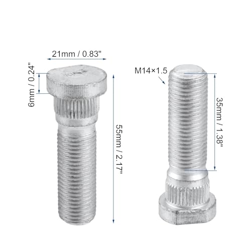 Pernos de rueda de acero para Chrysler | Tornillos de alta resistencia OEM 6507915AA 2