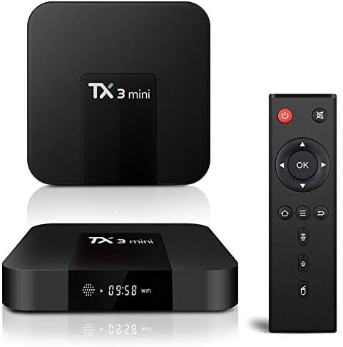 2GB RAM 16GB ROM, TX3 MINI Android 7.1 OS TV Box, Amlogic S905W Quad-Core CPU, 2.4G WIFI LAN