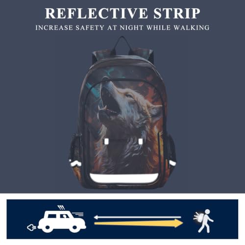 Sac à dos loup cool hurlant ergonomique anti mal de dos - 5