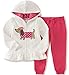 Kids Headquarters Baby Girls' Fleece Jog Set