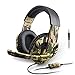Produktbild jieGREAT  Blauzahn -Kopfhörer Räumungsverkauf  , Gaming Headset Tarnung PS4 PC Gaming Headset Headset mit Mikrofon Laptop-Telefon