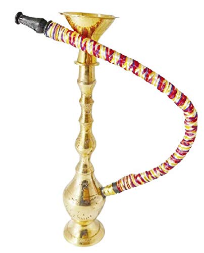 Beauty Antique Designer Brass Hookah Beautiful Home Decor Bombino Hookah(17CM)