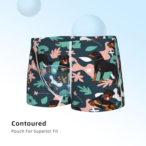 Boys' Cotton Boxer Brief Soft Underwear-Rottweiler4