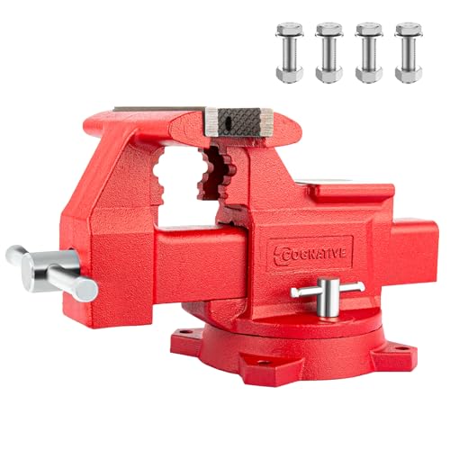 COGNATIVE 8 Ductile Iron Bench Vise 9900LB Clamping Force