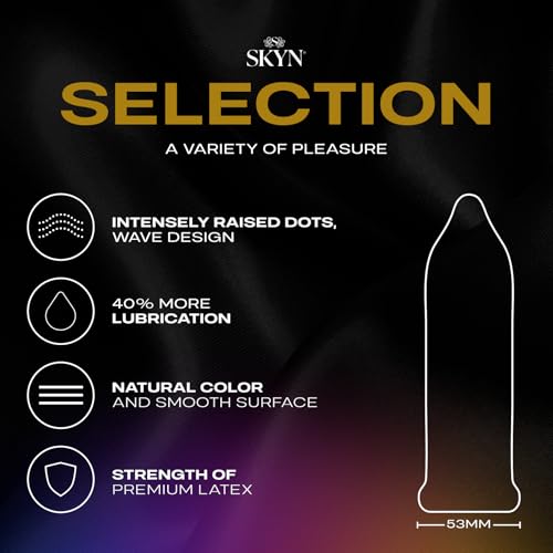 Image of SKYN Selection Latex-Free Condoms - 12 Count - New Variety Pack Includes SKYN Original, Elite, Excitation and Elite Extra Lube Condoms