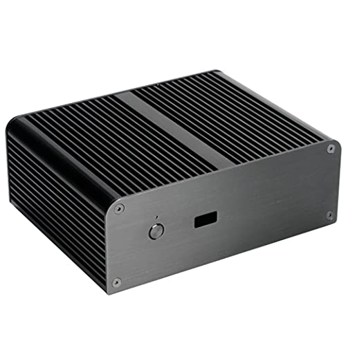 Gabinete para PC Akasa Newton T Negro – Aluminio, Forma Ultra Compacta (UCFF), 140 x 111 x 51 mm miniatura 1