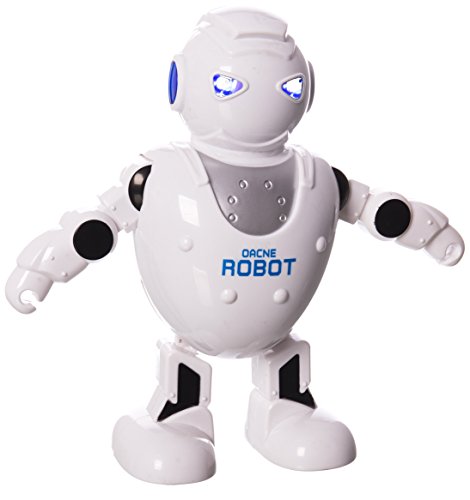 Juinsa - robotdanser met licht en geluid, 22 x 20 cm (96013)