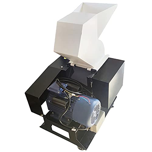 Intsupermai Plastic Crusher Bottle Shredder 2.2Kw Heavy-Duty Recycling Plastic Granulator Disintegrator Chipper For Plastic Bottle, Rubber, Wood 220V #TOP4