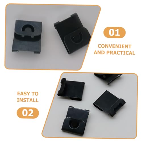 Image of HOMSFOU 400pcs Hooks for Photo Frames No-Drill Hooks for Picture Hanging Easy Install Frame Clips for Artwork Home Decor and Scrapbooking