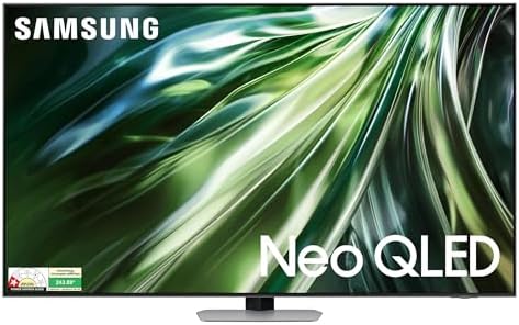 Samsung 138 cm (55 inches) 4K Ultra HD Mini LED AI Smart Neo-QLED TV QA55QN90DAULXL (Carbon Silver)