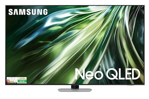 Image of Samsung 138 cm (55 inches) 4K Ultra HD Mini LED AI Smart Neo-QLED TV QA55QN90DAULXL (Carbon Silver)