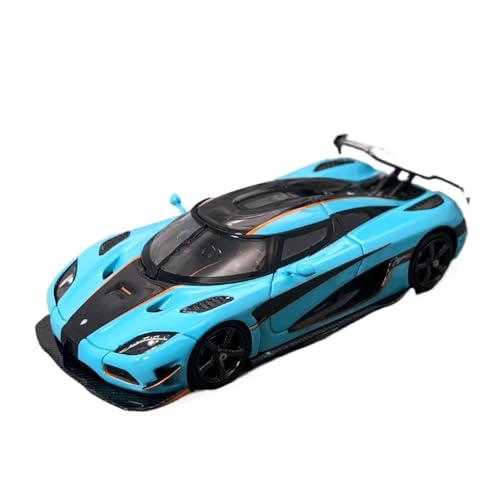YURONGLI 1:64 for Koenigsegg Agera RS Carbon Pattern Resin Car