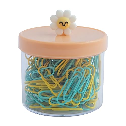 Imagen de Mr. Wonderful Bote de clips de papel Margarita