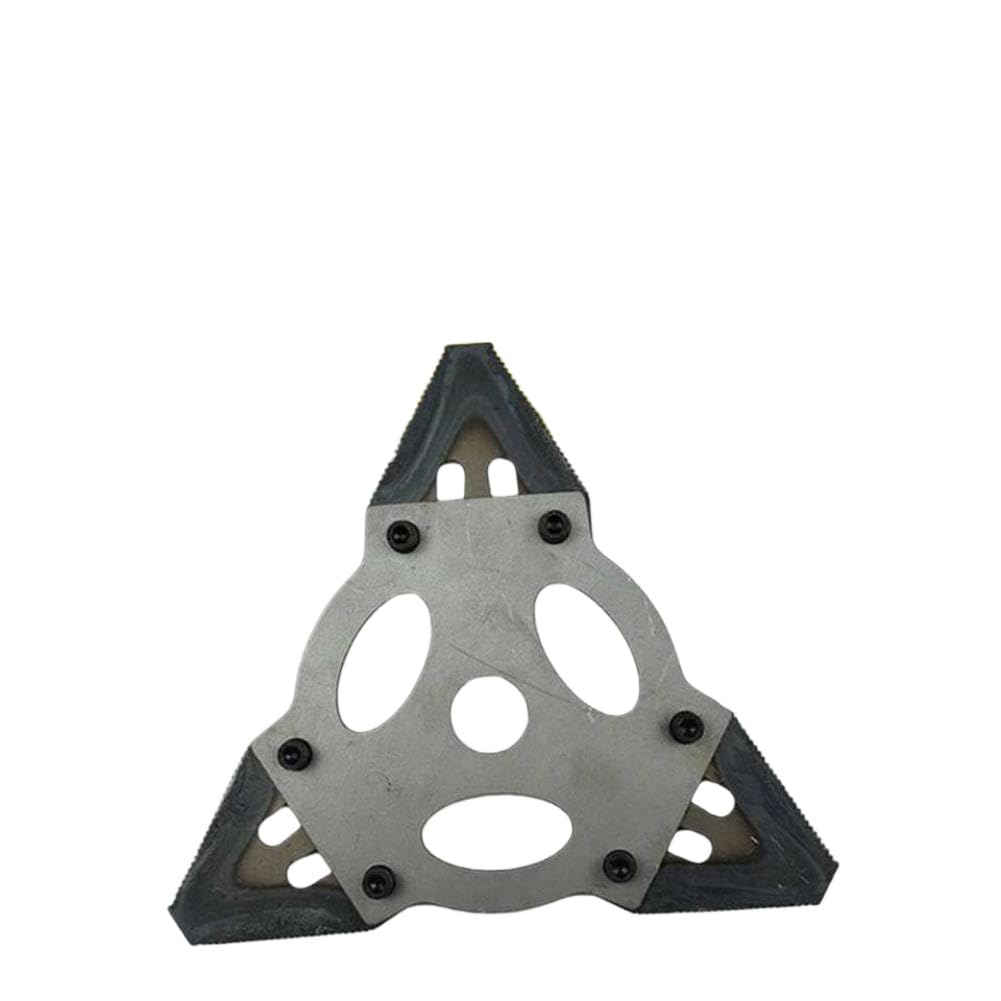 Cortacésped dentado Triangular de Acero al Carbono de 3 Dientes para cortacésped de Carrete Manual