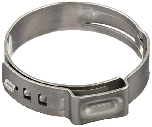 MAIN ST COLLECTIVE - Oetiker 16700004 Stepless Ear Clamp, One Ear 5 mm Band Width, Clamp ID Range 7.8 mm (Closed) - 9.5 mm (Open) (Pack of 25) by MAIN ST COLLECTIVE - Used condition - US$12.78