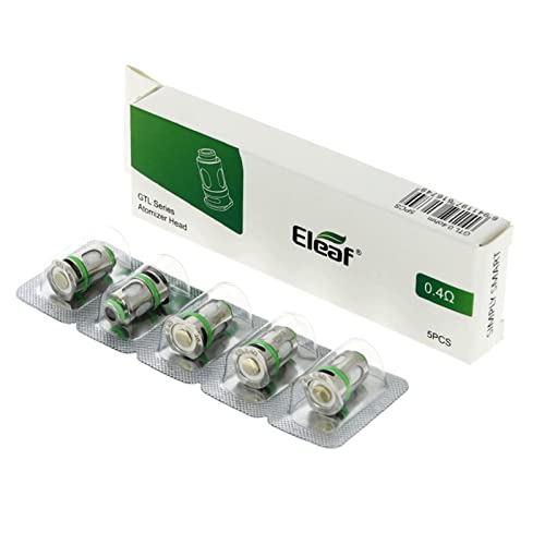 Eleaf GTL 0.4ohm Coil Head Vape dq^oRRC 5 iJust AIO/Pico COMPAQ/iSolo R/iStick Power 2/2CΉ pRC (GTL 0.4ohm)