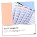 HOODANCOS 36pcs Budget Sheets Cash Binder Refill Planner Inserts for Daily Expense Tracking