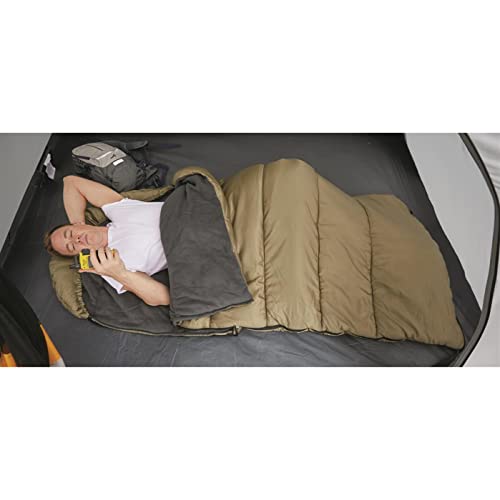 Guide Gear Bolsa de Dormir con Capucha, Forro de Felpa, 0 Grados, para Adultos y Niños, Cálida, Ligera y Portátil para Camping miniatura 7