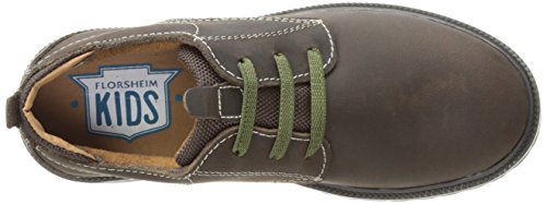 Florsheim Kids Gravel Jr Oxford (Toddler/Little Kid/Big Kid),Brown/Canvas,12 M Us Little Kid #TOP4