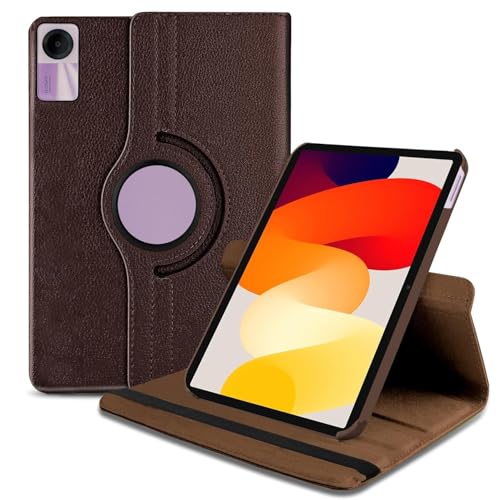Image of Xiaomi Redmi Pad SE 11 inch 360 Degree Rotating Cover (Brown)